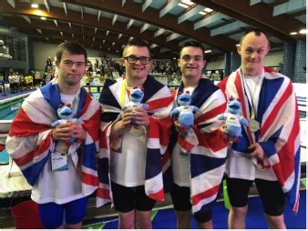 Team Gb On Top Of The World Down Syndrome Swimming Great Britain