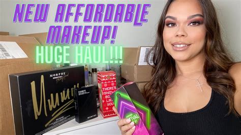 Huge New Affordable Makeup Haul First Makeup Giveaway Of 2021 Youtube