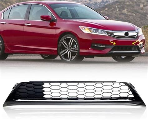 Amazon MATMACRO Front Bumper Grille Compatible For Honda Accord