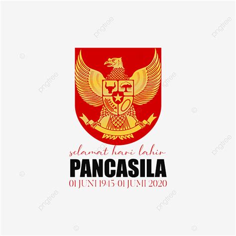 Pancasila Days Vector Design Images Happy Pancasila Day Art Pancasila