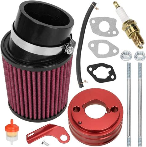 Fvrito Kit Adaptador De Filtro De Aire Mejorado Para Predator 212cc 196cc Coleman Ct200u Bt200x