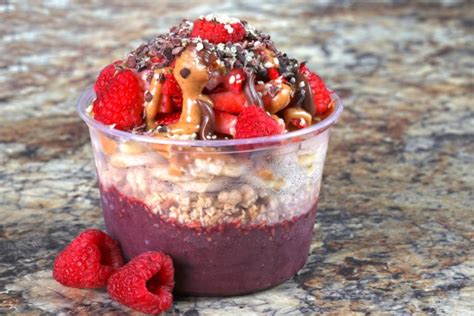 Organic Acai Bowls Natural Blends Smoothies