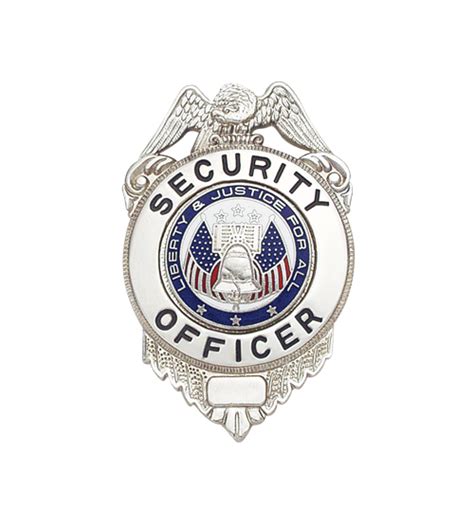 Security Officer Badge - W64 | Badge And Wallet