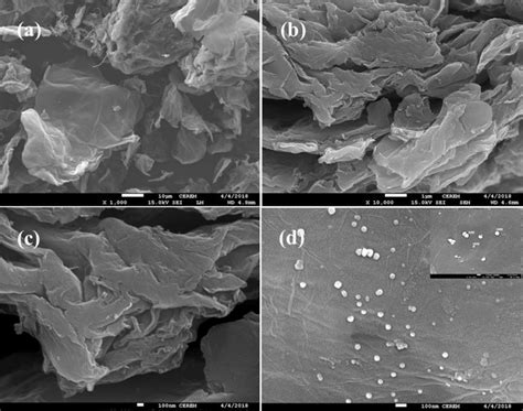 Sem Images Ag Rgo Nanosheets At Low Ab And High B Magnification