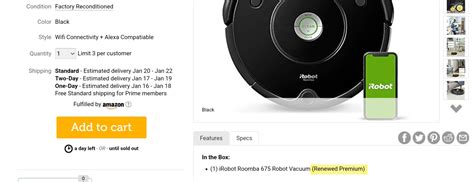 iRobot R675R99 Roomba 675 Robot Vacuum - Daily Deal - Woot