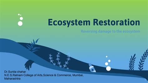 Ecosystem Restoration Ppt