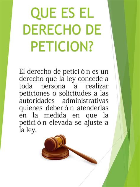 Que Es Derecho De Peticion Image To U