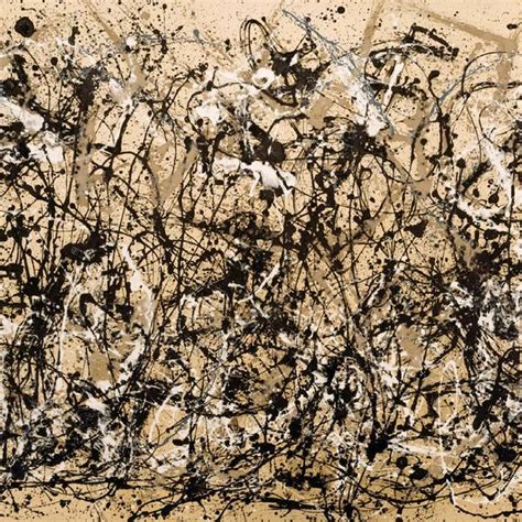 Jackson Pollock S Autumn Rhythm 1950 Displays Continuous Meandering Download Scientific