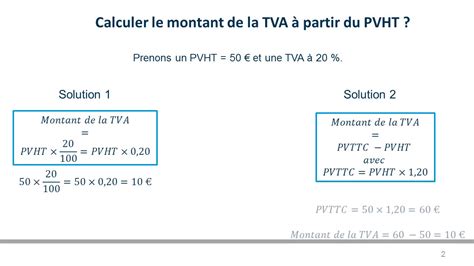 Comment Calculer La Tva Hot Sex Picture