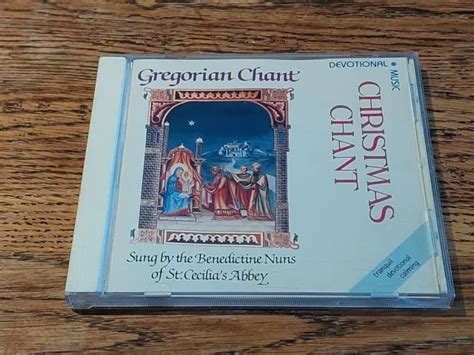 Christmas Chant Gregorian Chants Cd Vgc 1690 Picclick Au
