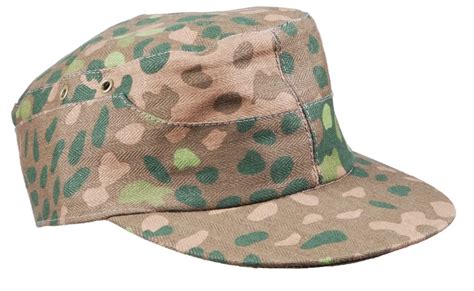 WW2 GERMAN ELITE DOT44 CAMO FIELD CAP HAT M 3333