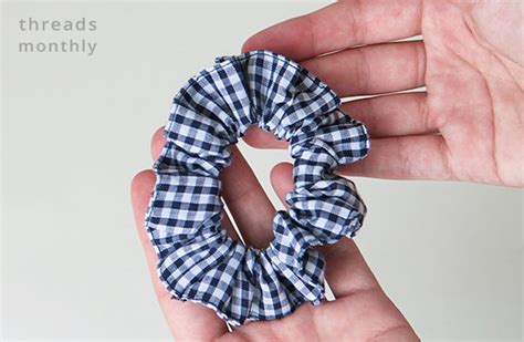 Diy Scrunchie With Hair Tie New Easiest Method Pattern