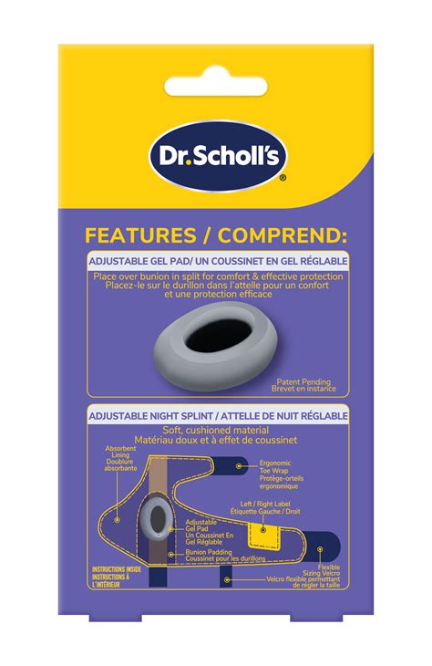 Dr Scholl S Bunion Relief Toe Corrector