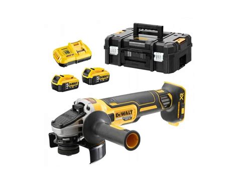 Leņķa slīpmašīna DeWalt DCG405P2 QW 18 V 25 0 Ah akum Stilmann lv