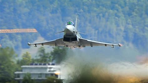 Best Sounding Eurofighter Typhoon Display In The Swiss Alps Feat EPIC