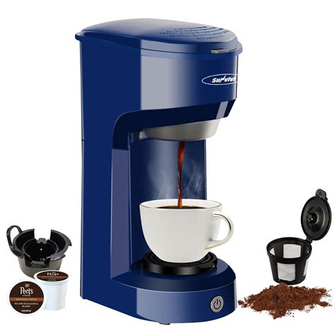 Superjoe Single Serve Coffee Maker Brewer For Single Cup Capsule With