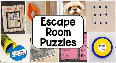 27 Quick and Easy Escape Room Puzzles