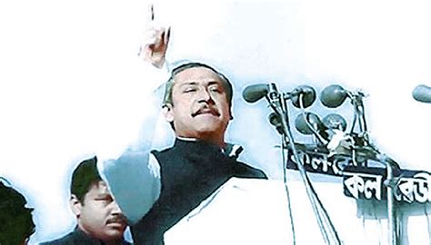 Sheikh Mujibur Rahman 7 March