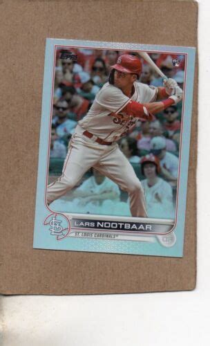 Lars Nootbaar Rc St Louis Cardinals Topps 2022 58 Silver Card EBay