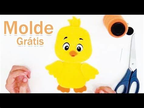 Dy Patinho Em Feltro Tema Fazendinha Molde Gr Tis