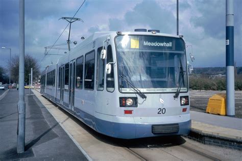 Sheffield Supertram Tram Middlewood Term Sheffield Flickr