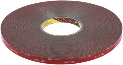 3M GPH 110GF 12mm X 33m 3M 3M GPH 110GF VHB Grey Foam Tape 12mm X