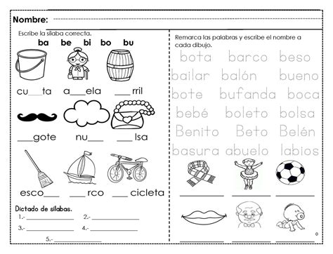 Cuadernillo Completo De Lectoescritura 125 Paginaspagina070 Imagenes Educativas