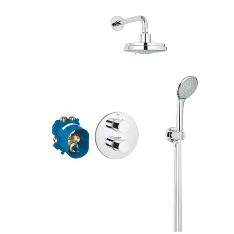 Grohtherm Cosmopolitan Perfect Shower Set With Rainshower