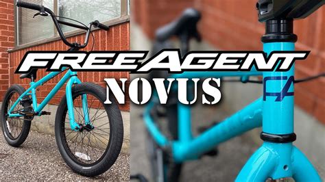 2022 FREE AGENT NOVUS 20 BMX UNBOXING HARVESTER BIKES YouTube