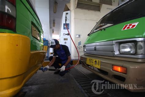 Penggunaan Gas BBG Pada Angkutan Umum Foto 2 1719719 TribunNews