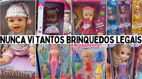 Brinquedos Na Loja Toque Especial Tuor Pelo Setor De Bonecas Youtube