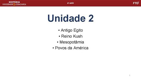 Unidade Antigo Egito Reino Kush Mesopotmia Povos