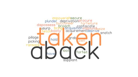 TAKEN ABACK: Synonyms and Related Words. What is Another Word for TAKEN ...