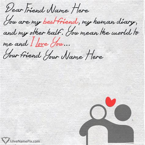 Heart Touching Friendship Quotes With Name