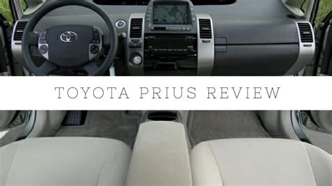 Toyota Prius Interior Review 2008 Youtube