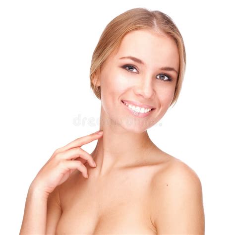 Belle Fille Avec Le Joli Sourire Image Stock Image Du Mignon Adulte