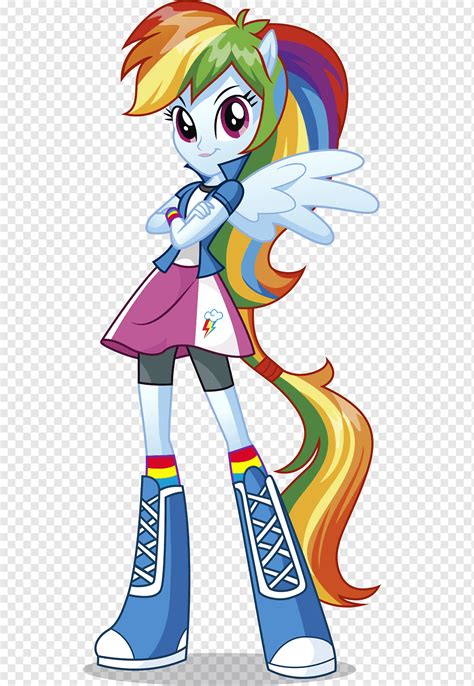 Rainbow Dash Human Form Equestria Girls