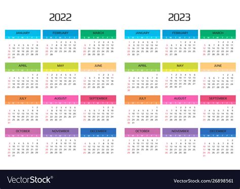 Free Printable Calendar 2022 And 2023 Template Calendar Design Riset