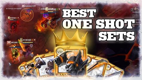 Best One Shot Sets Corrupted Dungeon Albion Online Youtube