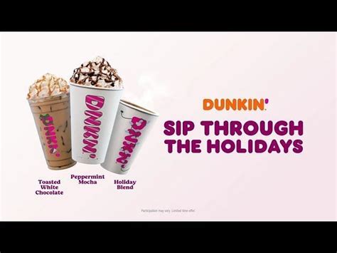 Dunkin Donuts Holiday Drinks 2022 Release Date Drinks And