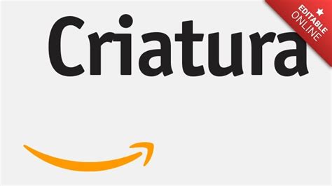 Criatura Logotipo Amazon Generador De Efectos De Texto