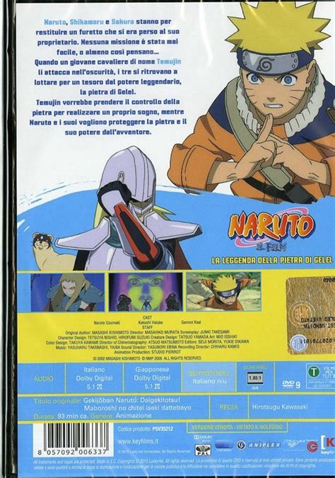 Naruto Il Film La Leggenda Della Pietra Di Gelel DVD Film Di