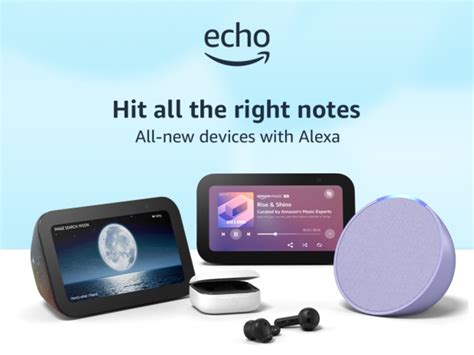 Amazon Unveils Four New Echo Devices