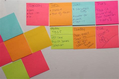 11 Of The Many Uses For Post It® Notes Jenns Blah Blah Blog Post It