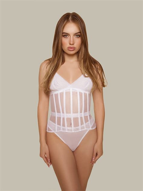 Basic Corset White Corset Cupless Corset Top Slimming Corset Lingerie