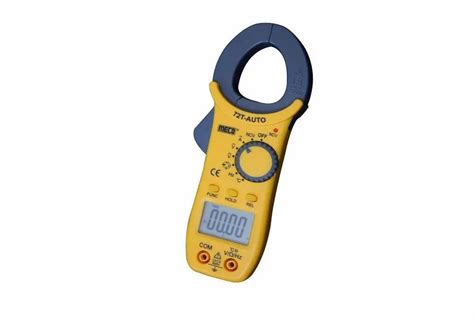 Meco 72T AUTO BL DIGITAL CLAMP METER Digital Multimeter Yellow 4000