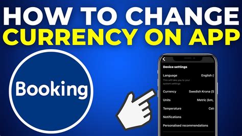 How To Change Currency On Booking App 2024 YouTube