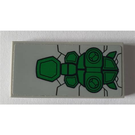 Lego Medium Stone Gray Tile 2 X 4 With Mech Interface Sticker 87079 Brick Owl Lego Marketplace