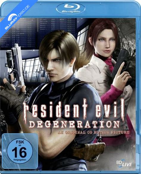 Resident Evil Degeneration Blu Ray Film Details BLURAY DISC DE