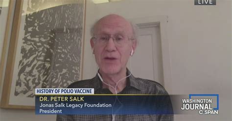 Dr Peter Salk On Polio Vaccine Lessons Learned C SPAN Org